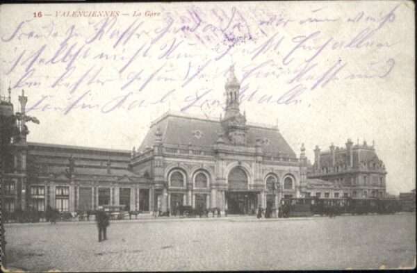Valenciennes Gare Bahnhof Strassenbahn