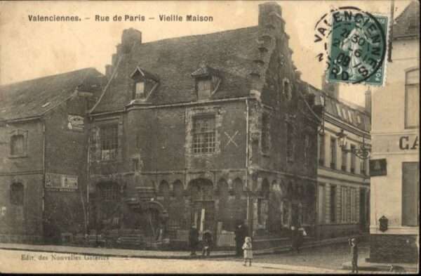 Valenciennes Rue Paris Vieille Maison