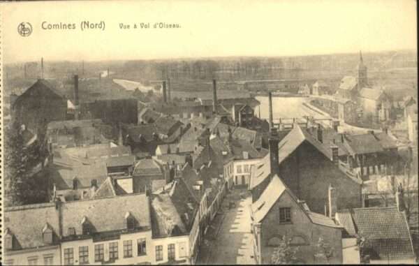 Comines 59 Nord Comines Vol Oiseau