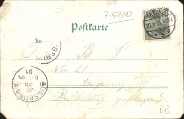 Metz  57 Moselle Metz Deutsches Tor Pionier Kaserne Stad – Bild 2