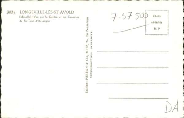Longeville-les-Saint-Avold Moselle Casernes Tour Auvergne – Bild 2
