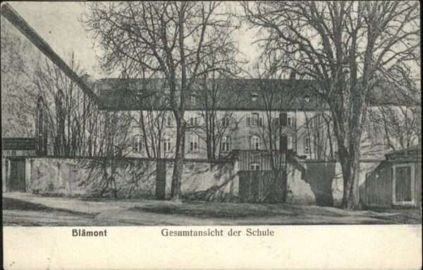 Blamont Meurthe-et-Moselle Blamont Schule