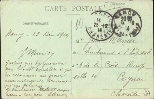 Nancy Lothringen Nancy Bombardement Maison Rue Quatre-Eg – Bild 2