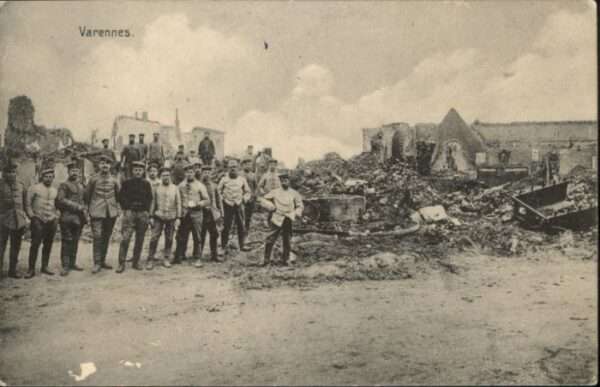 Varennes-en-Argonne Soldaten Zerstörung
