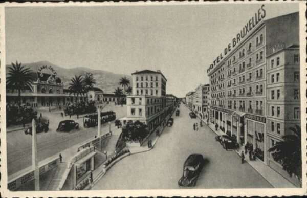 Nice Alpes Maritimes Nice Hotel Bruxelles Gare Bahnhof Stras