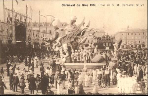 Nice Alpes Maritimes Nice Carnaval Char S. M.