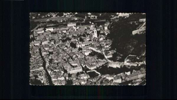 Besancon Doubs Besancon Fliegeraufnahme