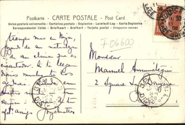 Nice Alpes Maritimes Nice Jardin Public Grand Hotel Angleter – Bild 2