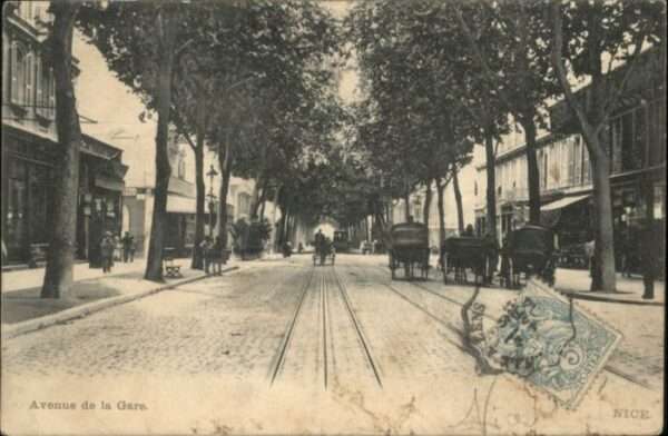 Nice Alpes Maritimes Nice Avenue Gare