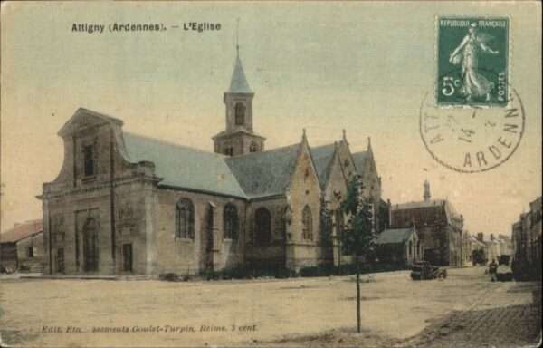 Attigny Ardennes Eglise
