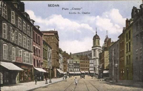 Sedan Ardennes Sedan Platz Crussy Kirche St. Charles