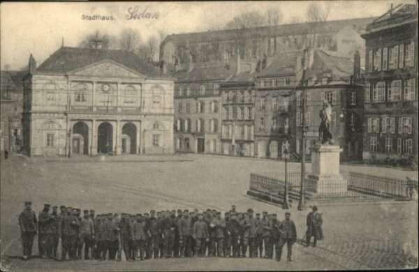 Sedan Ardennes Sedan [handschriftlich] Stadthaus Solda