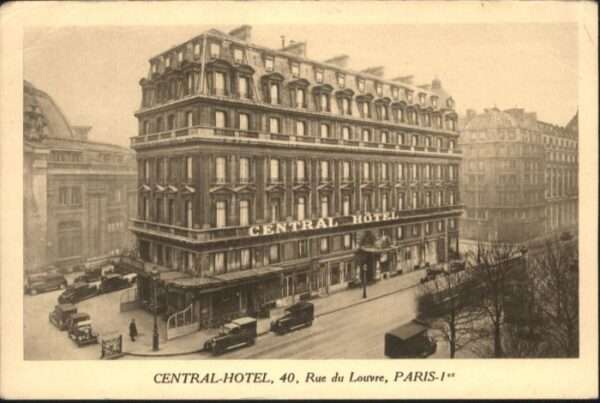 Paris Central Hotel Rue Louvre