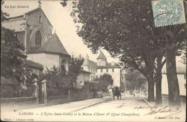 Cahors Eglise Kirche Saint-Urcisse Maison Henr