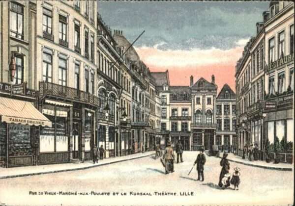 Lille Nord Lille Rue Vieux Marche aux Poulette Kur