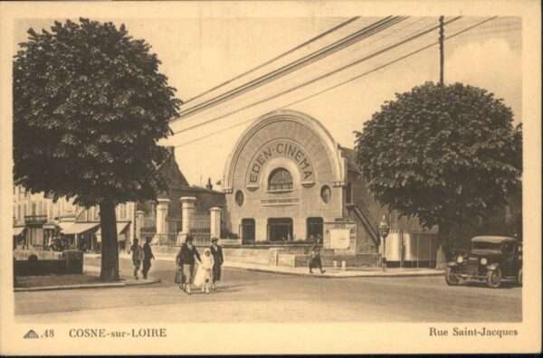 Cosne-Cours-sur-Loire Rue Saint-Jacques Eden Cinema