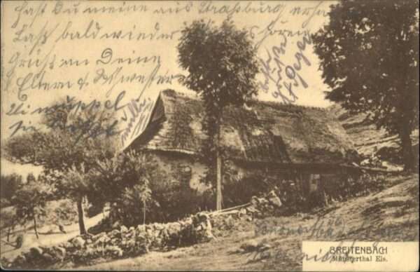 Breitenbach Münstertal Elsass