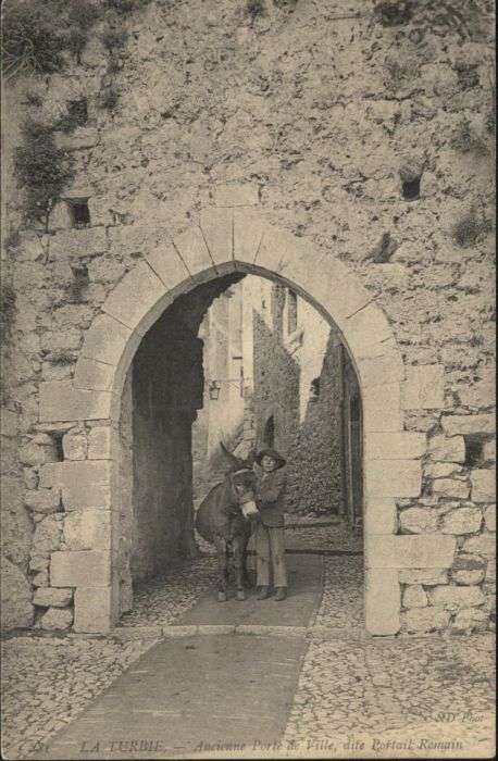 La Turbie Porte Ville Esel