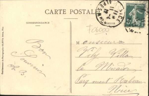 Nice Alpes Maritimes Nice Palais Cronstadt Rue Cronstadt – Bild 2