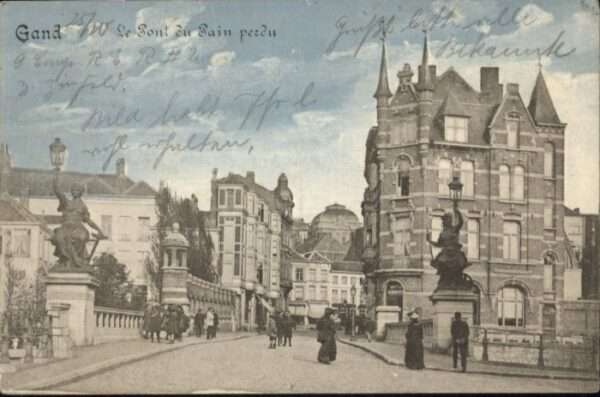 Gand Belgien Gand Pont Pain Perdu