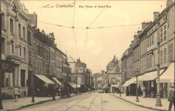 Charleville-Mezieres 08 Charleville Rue Thiers Grand Rue