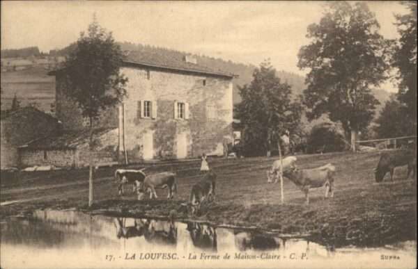 Lalouvesc Ferme Maison Claire Kuh