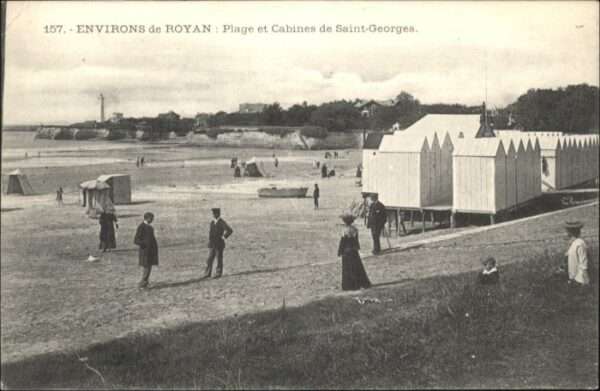 Royan 17 Royan Plage Cabines Saint-Georges