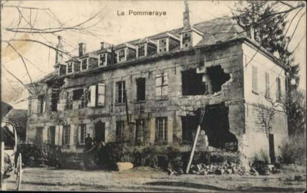 La Pommeraye Calvados La_Pommeraye Zerstörung