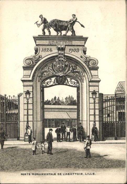Lille Nord Lille Porte Monumentale Abattoir