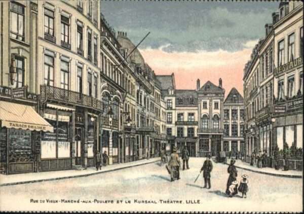 Lille Nord Lille Theatre Rue Vieux-Marche-aux-Poul