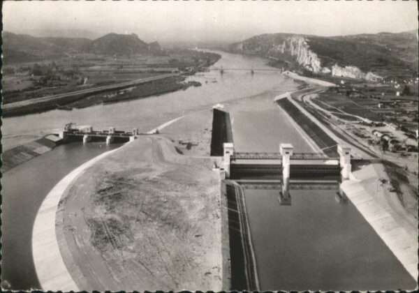 Mondragon Donzere Chute Barrage