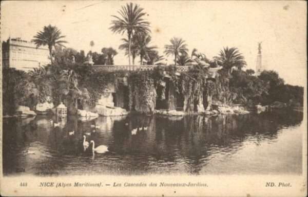 Nice Alpes Maritimes Nice Cascades Nouveaux-Jardin