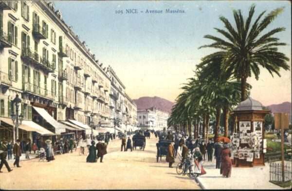 Nice Alpes Maritimes Nice Avenue Massena