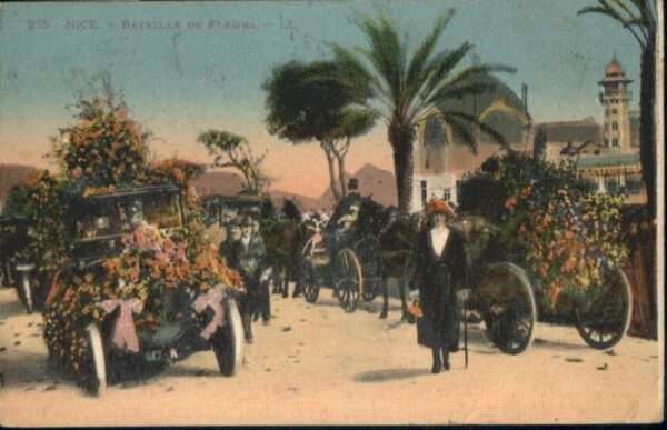 Nice Alpes Maritimes Nice Bataille Fleurs