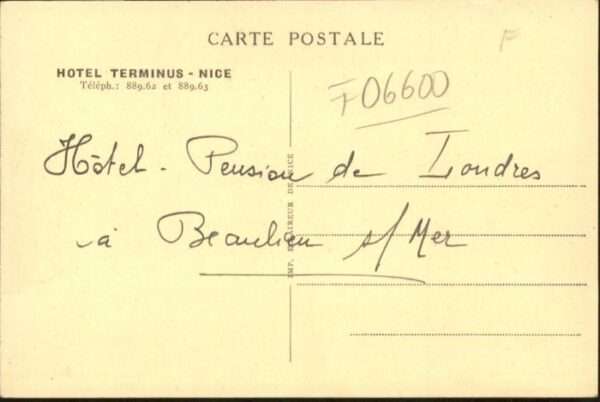 Nice Alpes Maritimes Nice Hotel Terminus – Bild 2
