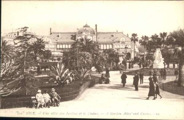Nice Alpes Maritimes Nice Allee Jardin Casino