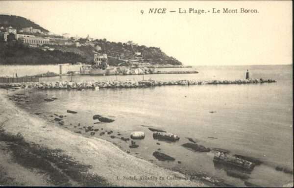 Nice Alpes Maritimes Nice Plage Mont Boron