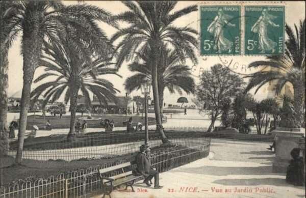 Nice Alpes Maritimes Nice Jardin Public