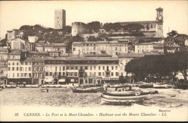 Cannes Alpes-Maritimes Cannes Port Mont Chevalier