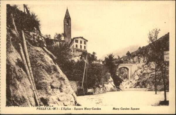 Peille Eglise Square Mary-Garden