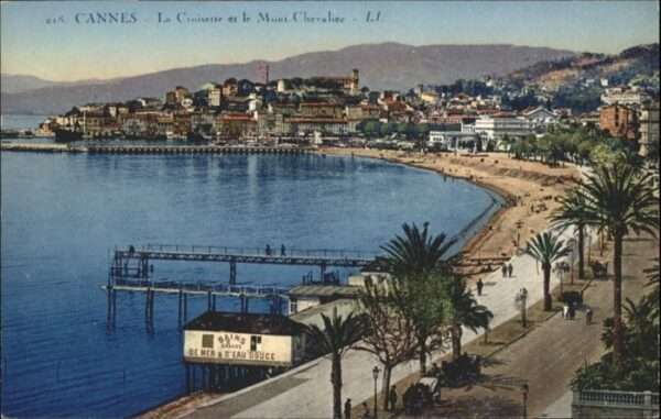 Cannes Alpes-Maritimes Cannes Croisette Mont Chevalier