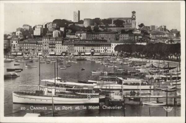 Cannes Alpes-Maritimes Cannes Port Mont Chevalier