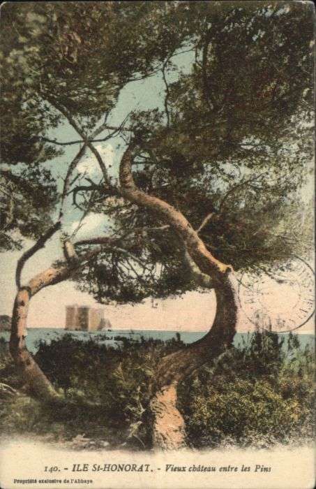Ile Saint-Honorat Alpes Maritimes Chateau