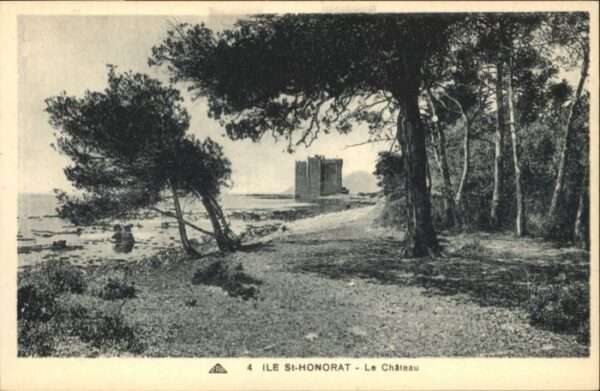 Ile Saint-Honorat Alpes Maritimes Chateau