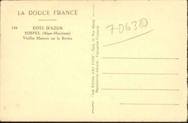 Sospel Maison Bevera – Bild 2
