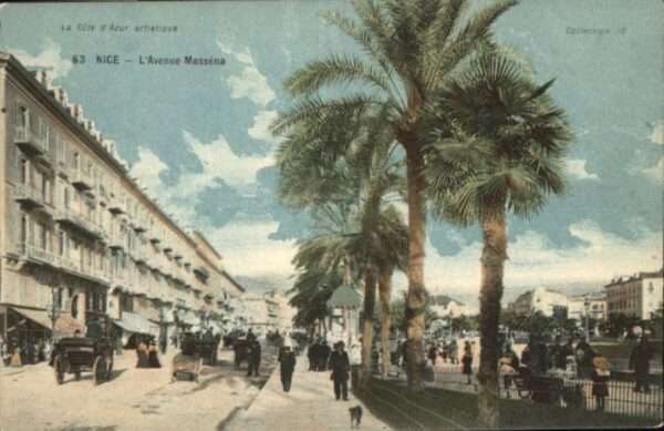 Nice Alpes Maritimes Nice Avenue Massena