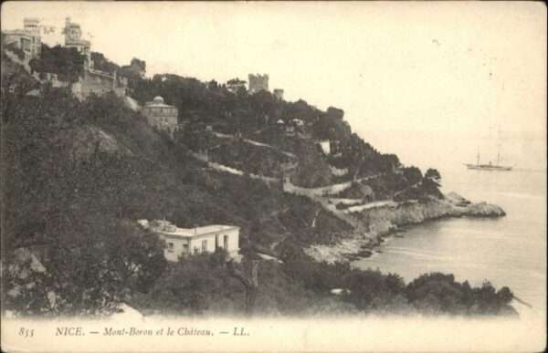 Nice Alpes Maritimes Nice Mont Boron Chateau