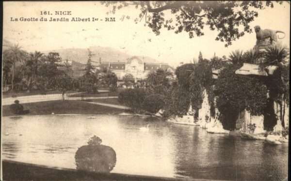 Nice Alpes Maritimes Nice Grotte Jardin Albert I