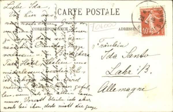 Nice Alpes Maritimes Nice Place Beatrix Monument Gambetta – Bild 2