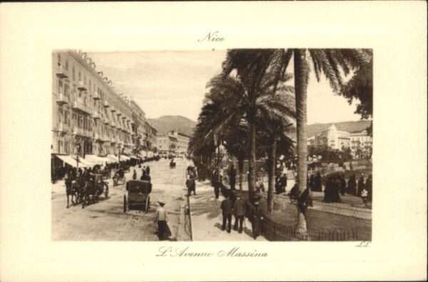 Nice Alpes Maritimes Nice Avenue Massena